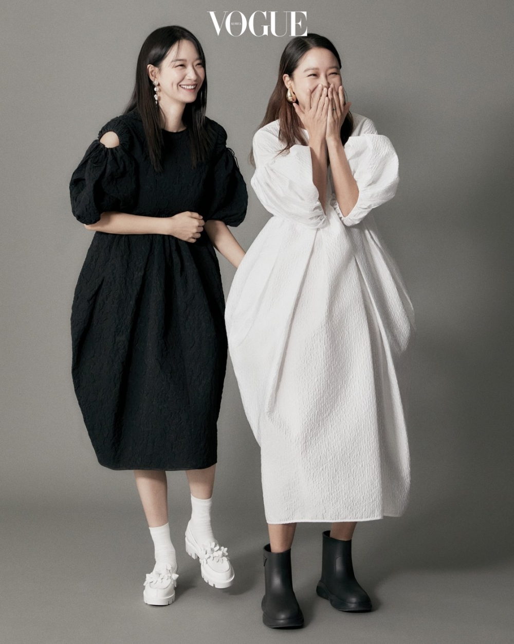 孔曉振、申敏兒《Vogue》時尚畫報公開