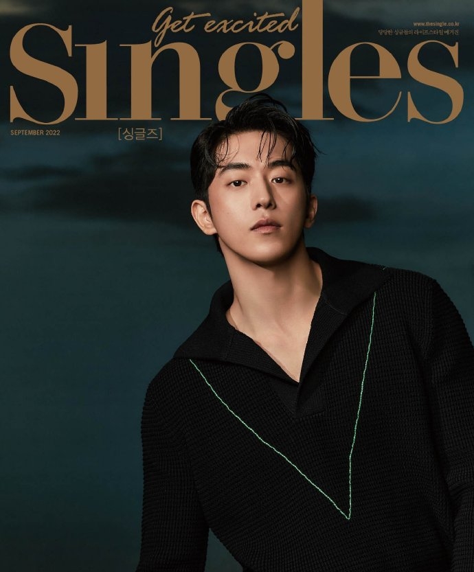 南柱赫為韓國雜誌《Singles》創刊18週年紀念拍攝時尚畫報