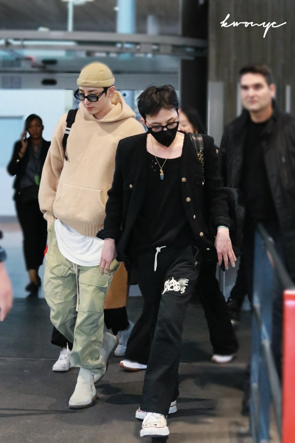 李洙赫、GD前往巴黎參加時裝秀