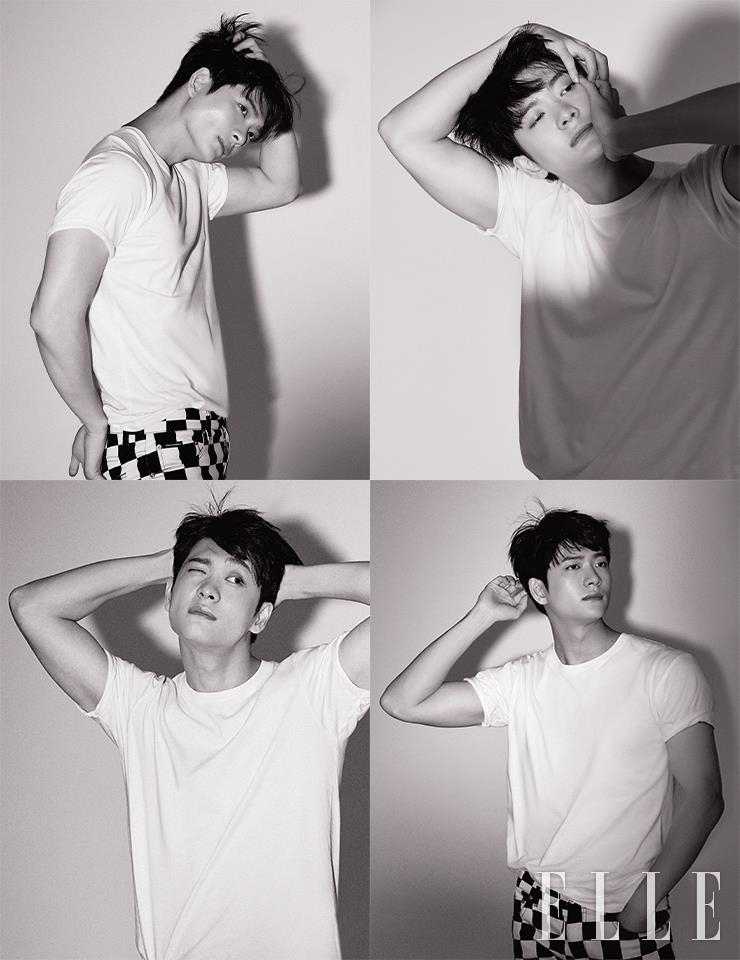 姜泰伍《ELLE KOREA》時尚畫報公開