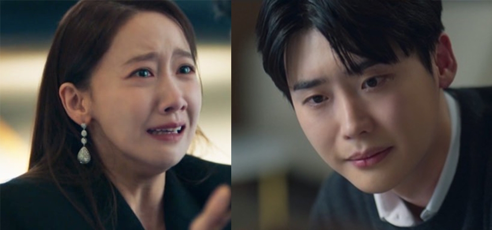 潤娥回應兩人角色在得知對方死亡消息的反應