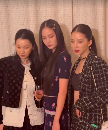 模特張允柱、申賢智、Irene