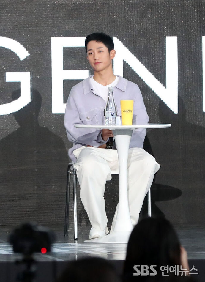 丁海寅出席新劇《Connect》opentalk