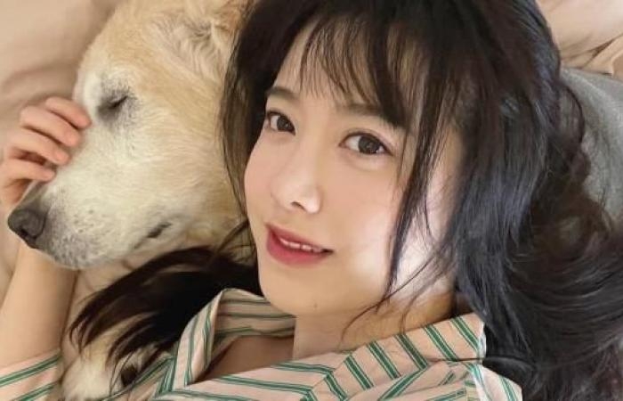 日前具惠善愛犬「馬鈴薯」離世