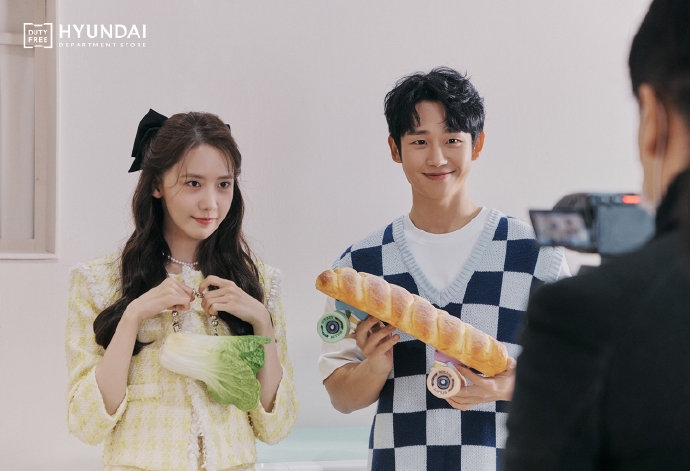 潤娥&丁海寅畫報拍攝花絮照