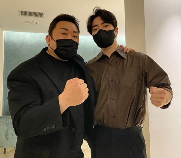 馬東石與李浚赫主演《犯罪都市3》正在拍攝