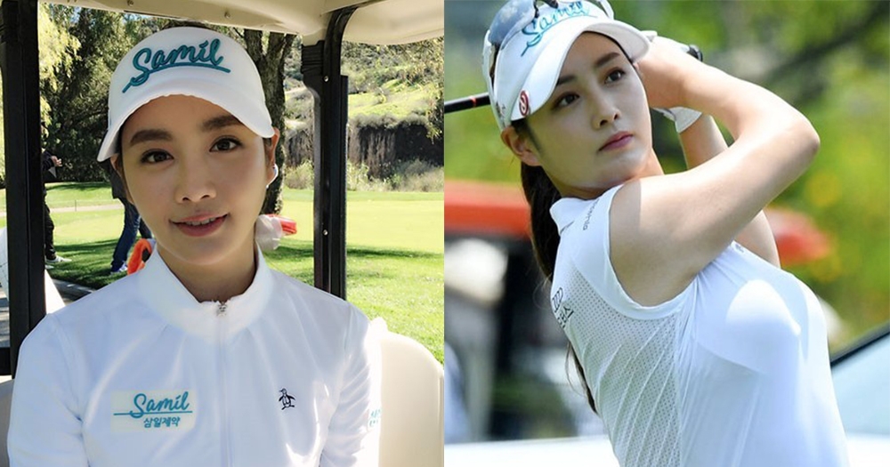 高爾夫球選手「朴潔」1996年生