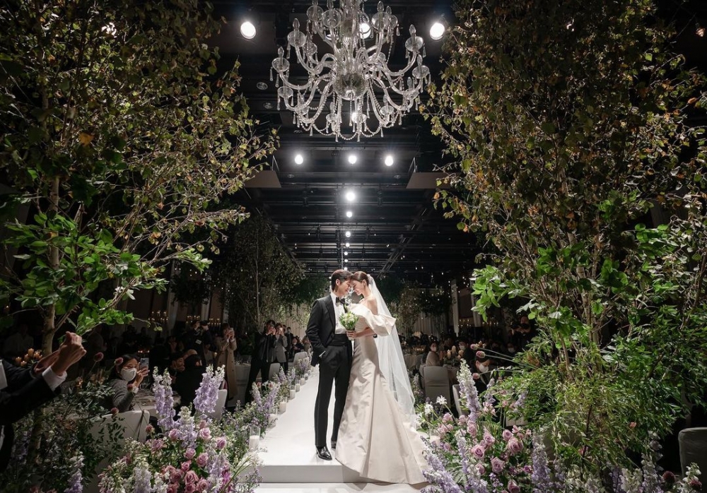 南宮珉上傳婚禮照片感謝大家祝福