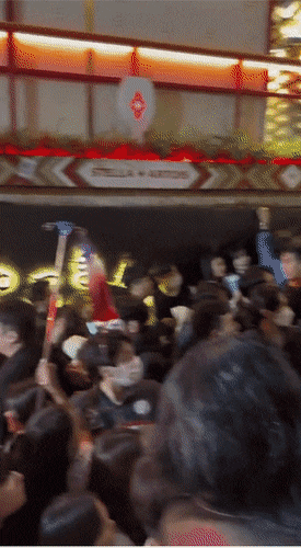 梨泰院事故現場的推搡影片流出