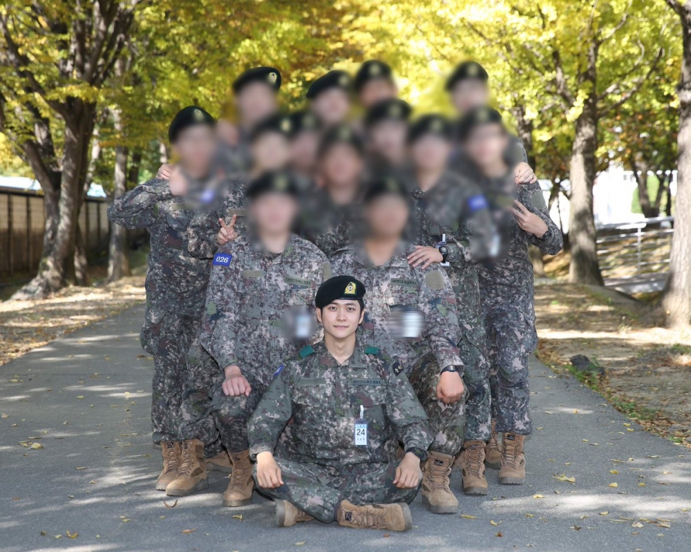 姜泰伍入伍近況照曝光