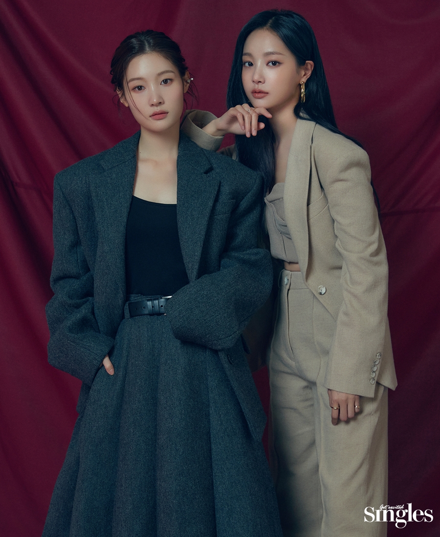 鄭彩娟、妍雨畫報公開