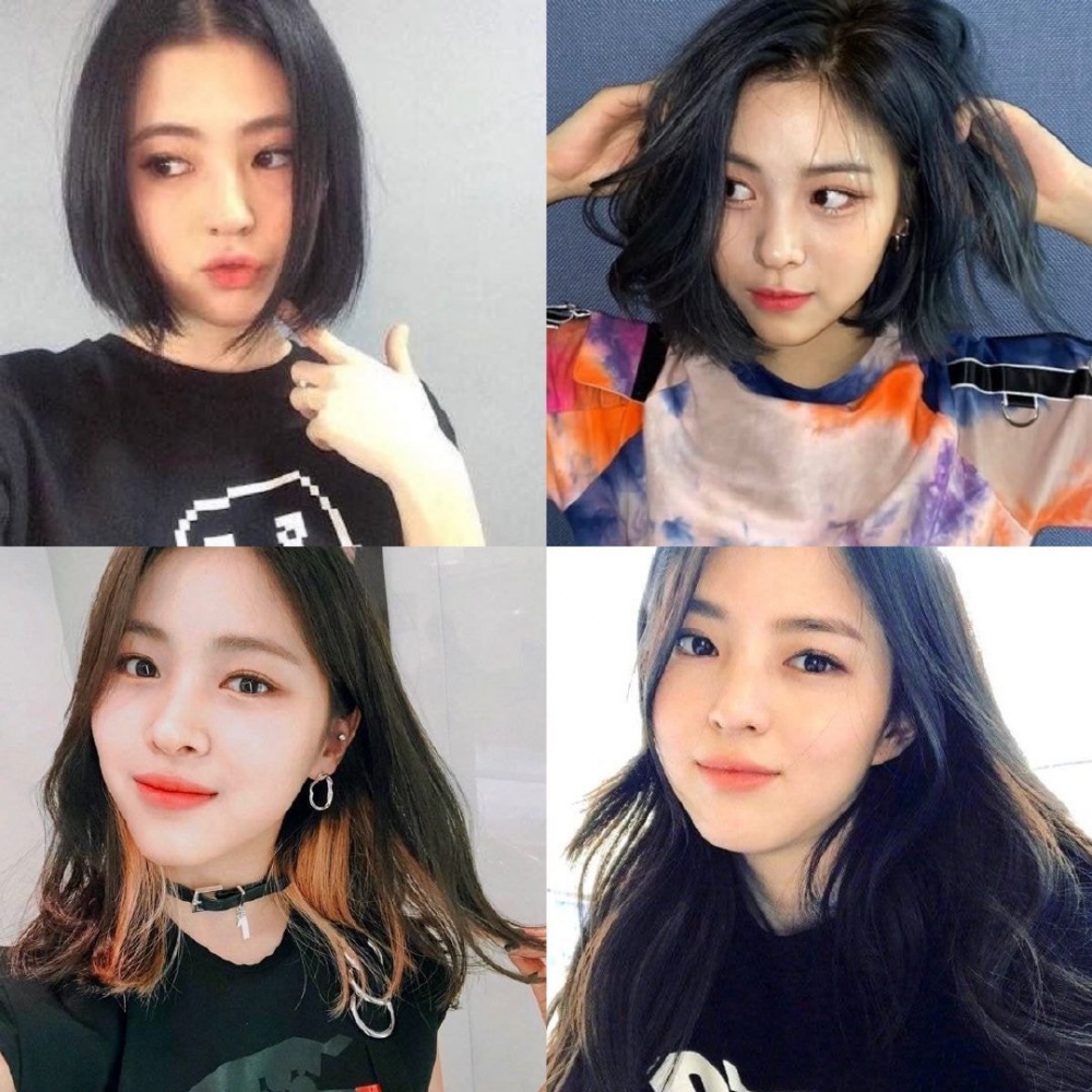 韓韶禧與申留眞的對比照