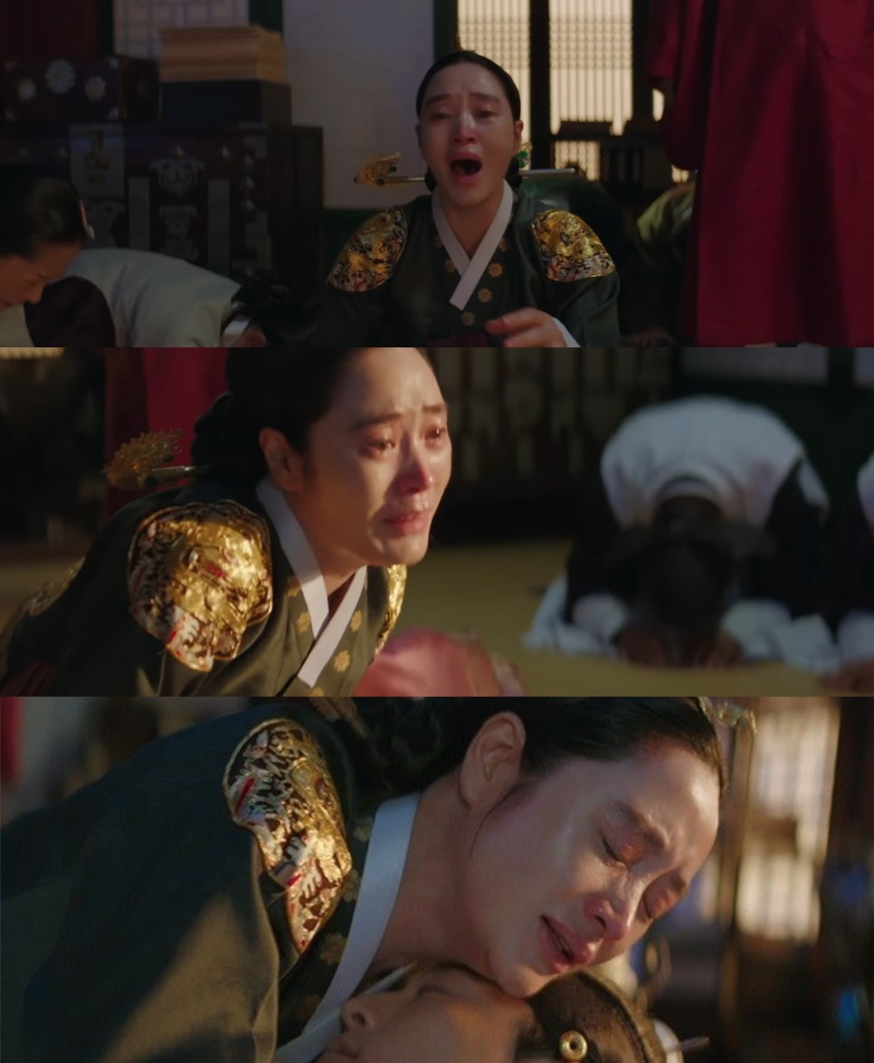 金惠秀《王后傘下》「喪子哭戲」引發熱議