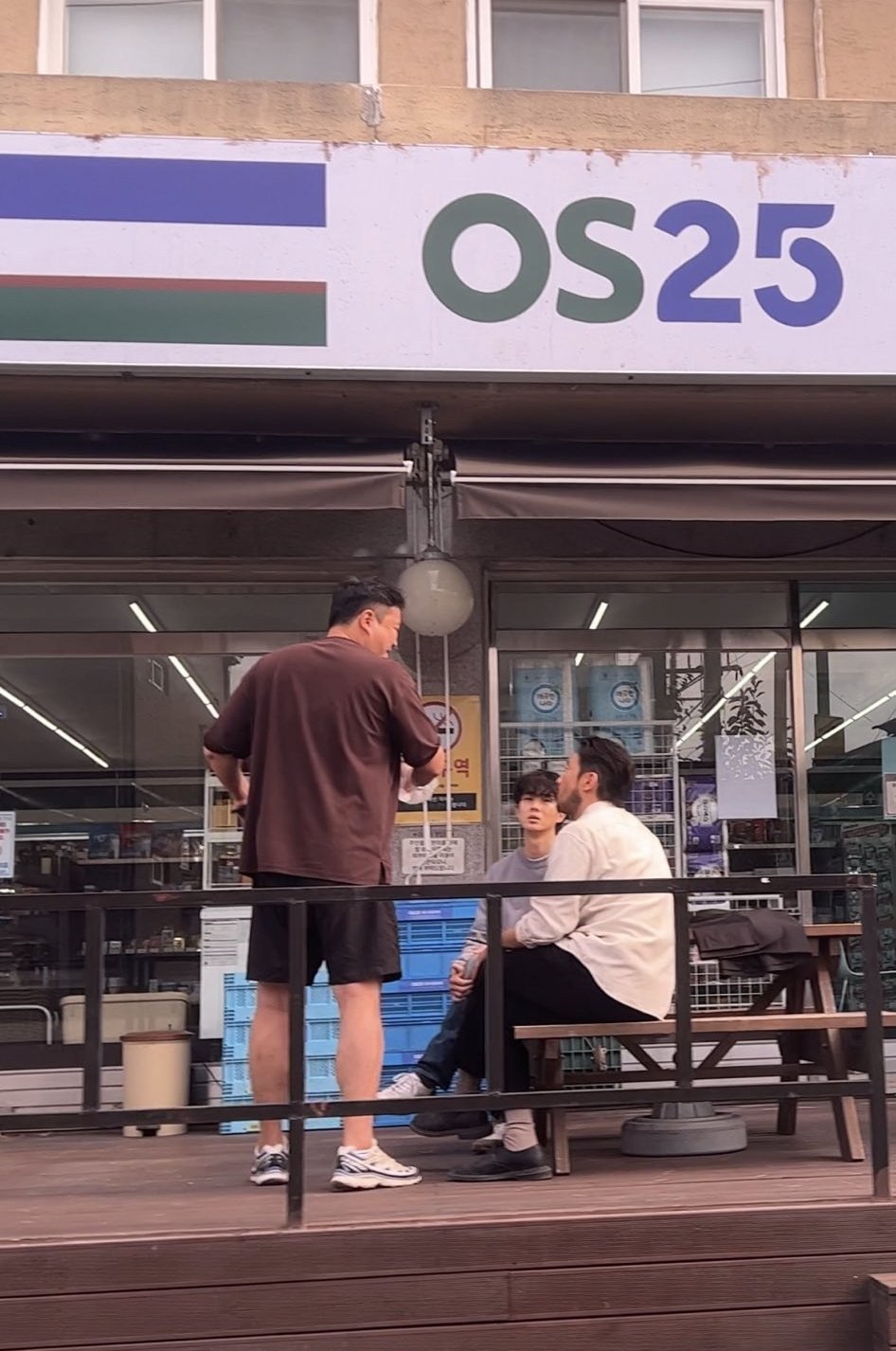 崔宇植、孫錫久路透照