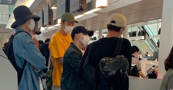 趙寅成、李光洙、金宇彬、都敬秀、裴晟佑曾一起去日本玩