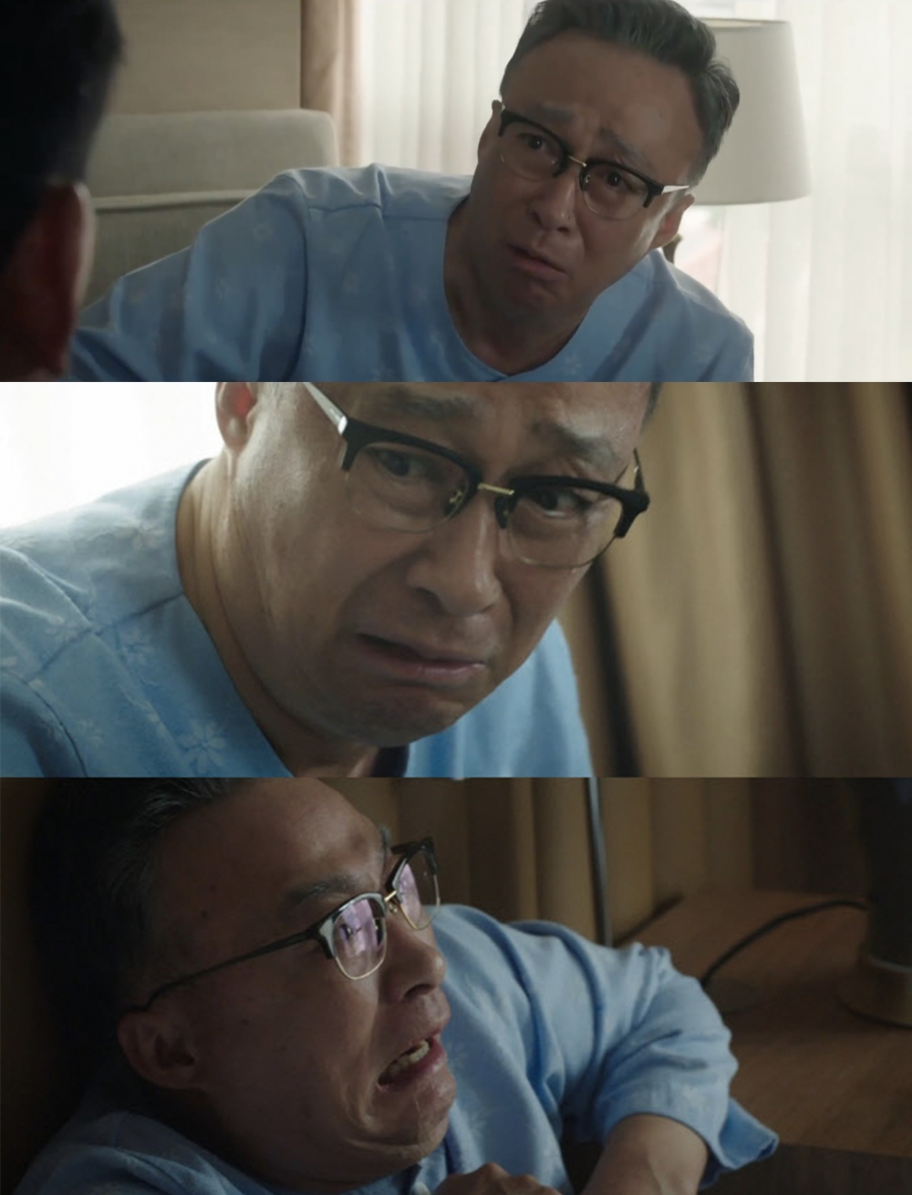 陳養喆突然陷入崩潰