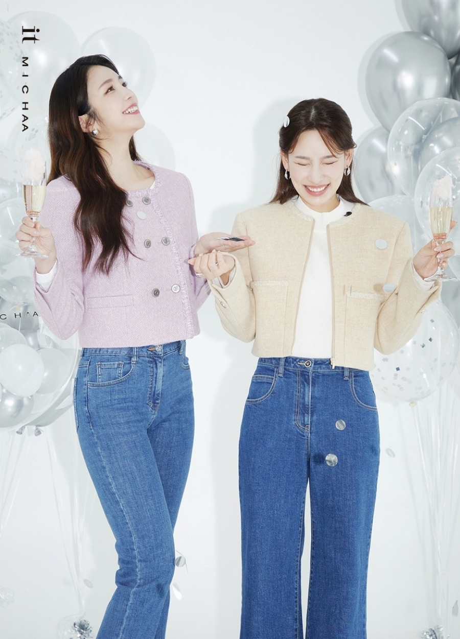 海恩＆娜妍代言服飾畫報