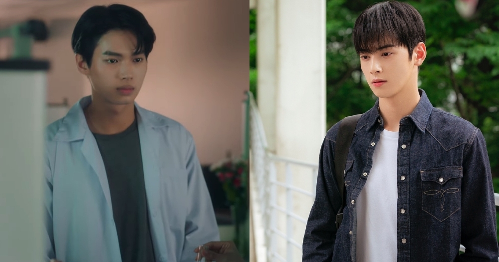 左邊是泰版《我的ID是江南美人》男主Win，右邊是韓版《我的ID是江南美人》男主車銀優