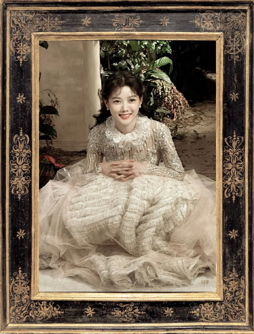 網友將金裕貞照片加上後製