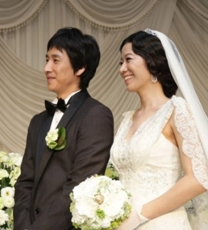 李善均與田慧振2009年結婚