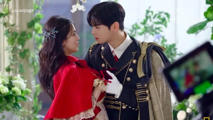 韓韶禧、車銀優曾合拍網漫廣告