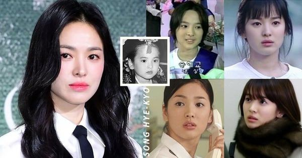 《黑暗榮耀》宋慧喬各時期舊照「等比例美到大」♥ 15歲校服模特出道，小時候就完成了美貌！