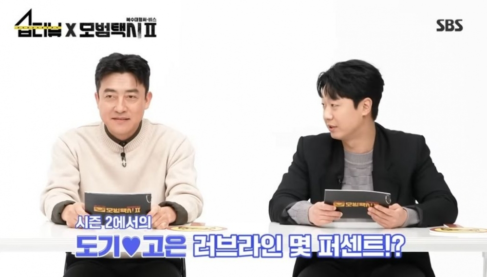 裴侑藍問金道奇與安高恩loveline指數有百分之多少