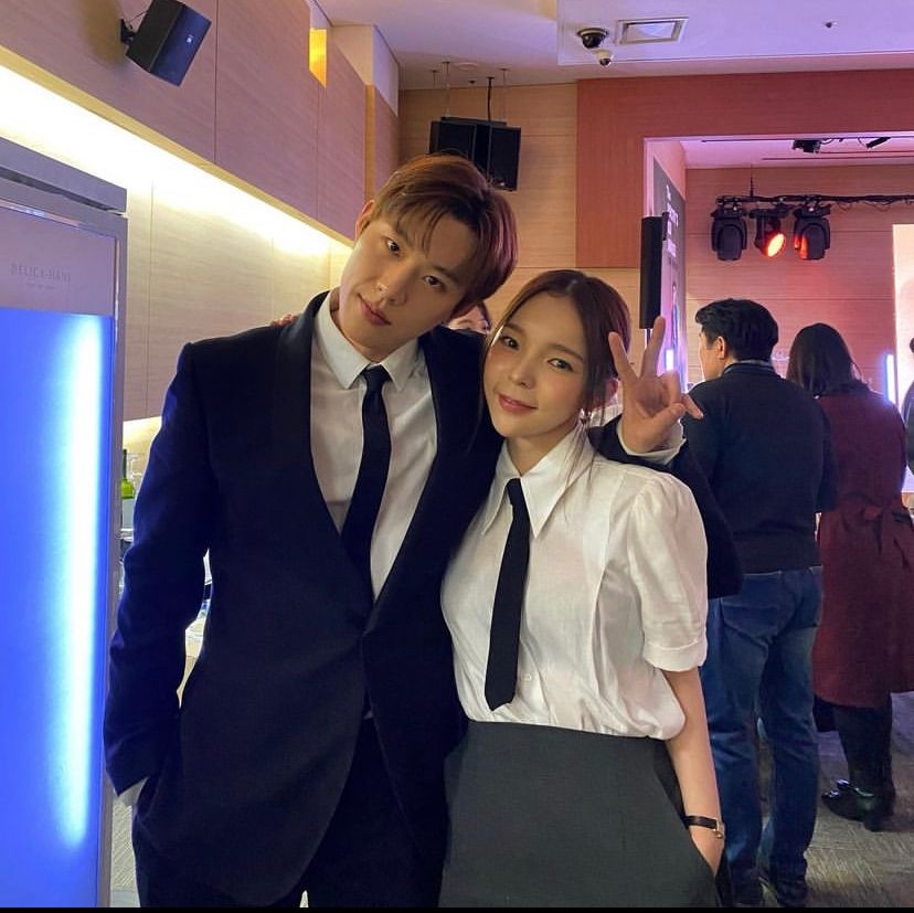 兩人一同出席頒獎典禮