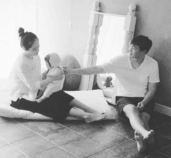 現已有一兒一女