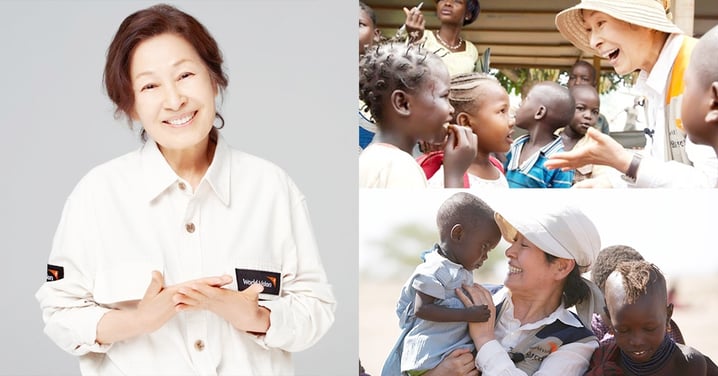 金惠子為土敘地震捐款1億韓元！擔任世界展望會大使「為各國受難兒童奔波30年」