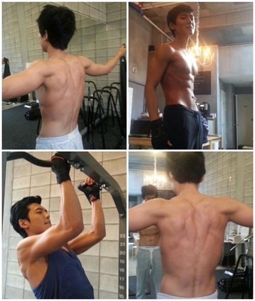 鄭敬淏為劇將體脂減到了3%