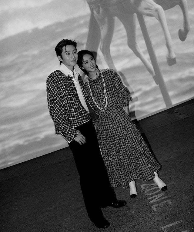 朴敘俊與桂綸鎂合影