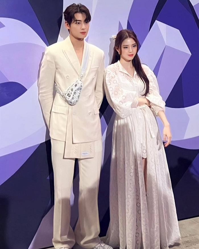 韓韶禧與車銀優在品牌活動上合體