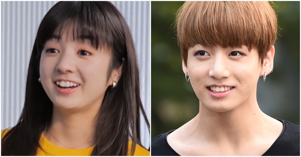 平井沙耶被說撞臉BTS柾國