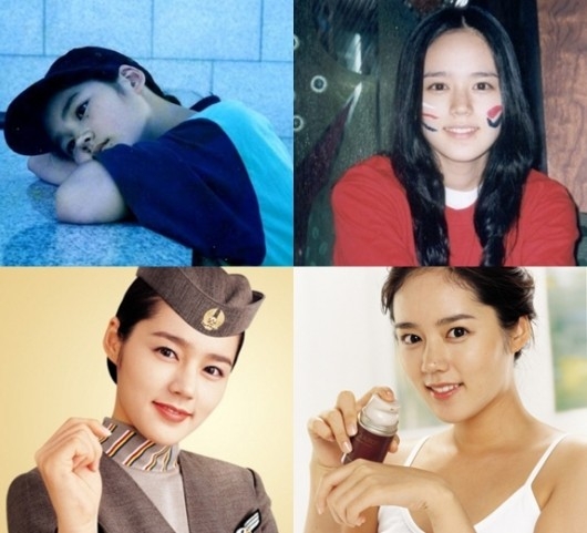 韓佳人早期舊照