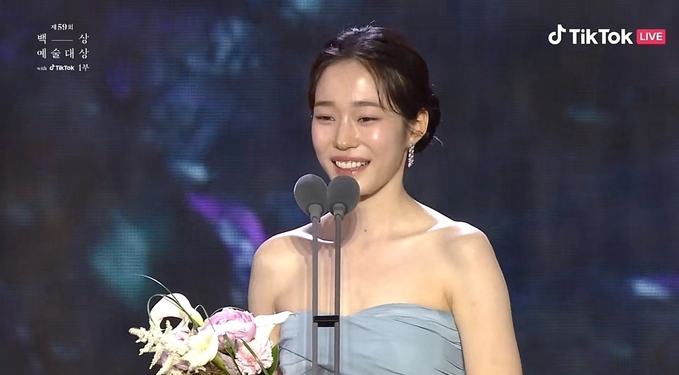 盧允瑞憑藉《浪漫速成班》拿下「女子新人獎」