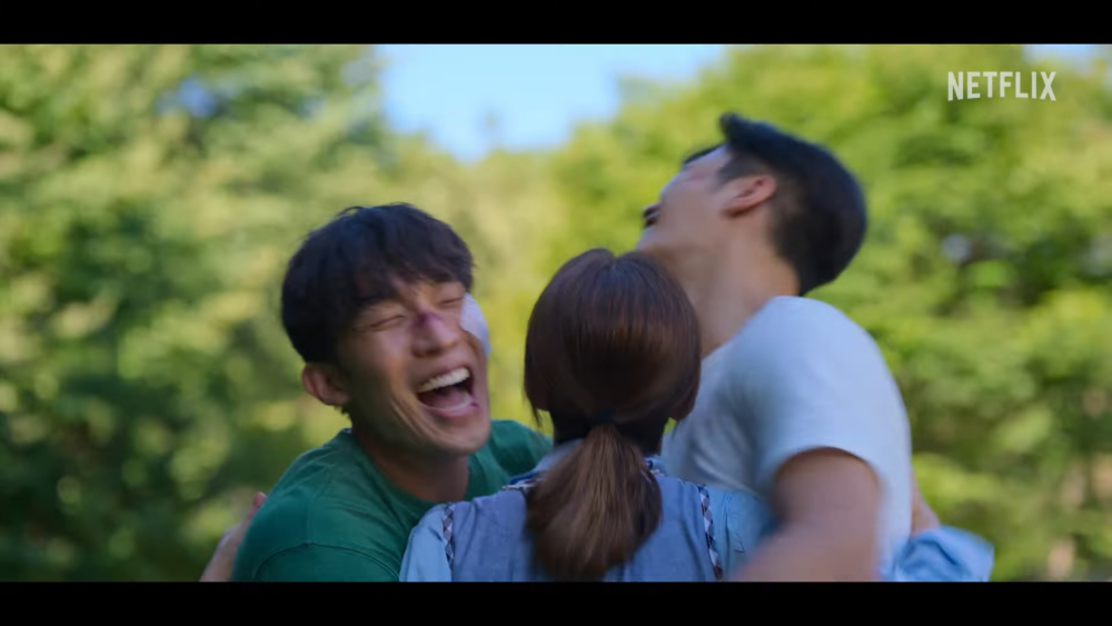 女生背影疑似金賽綸