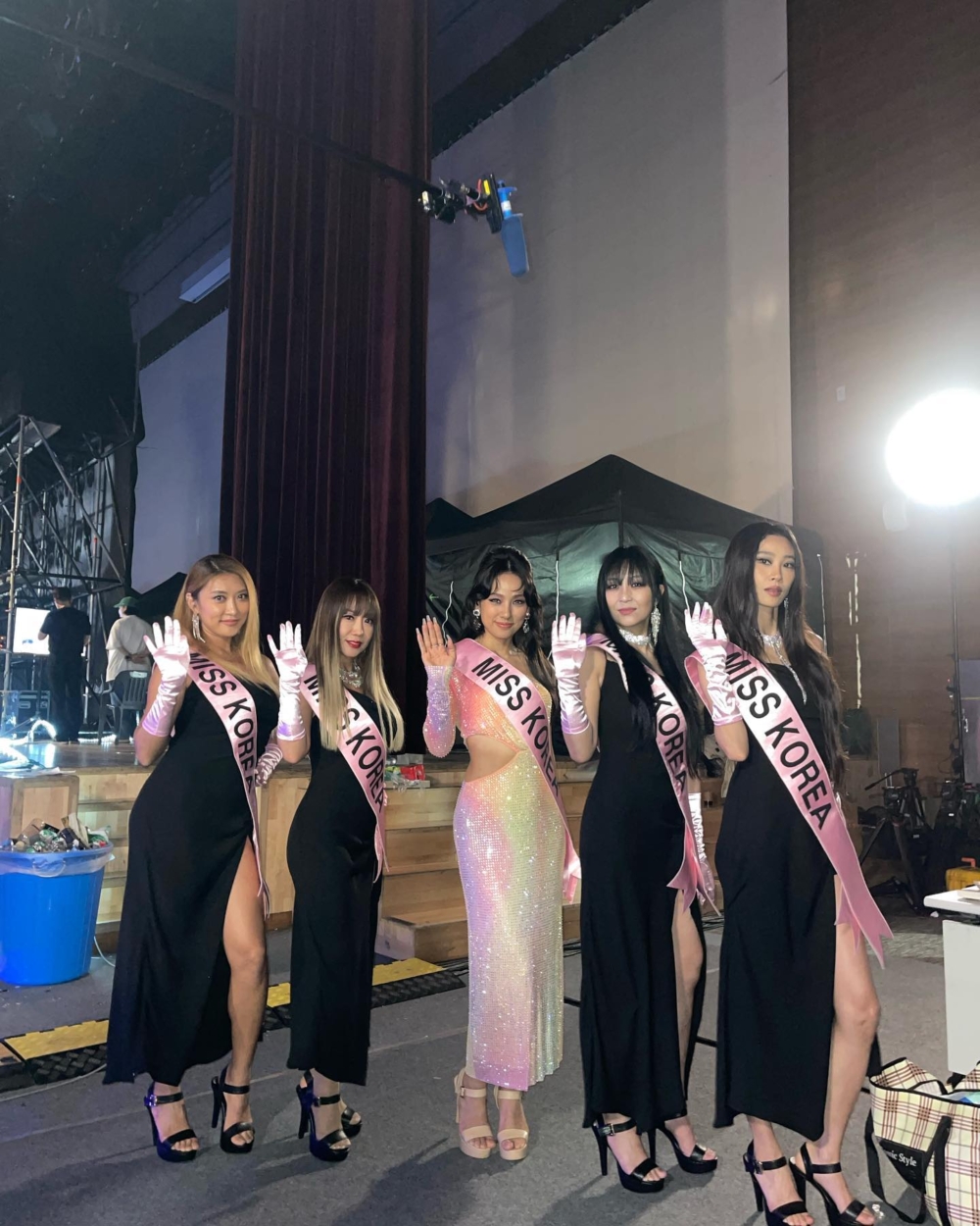 李孝利為演出化身韓國小姐