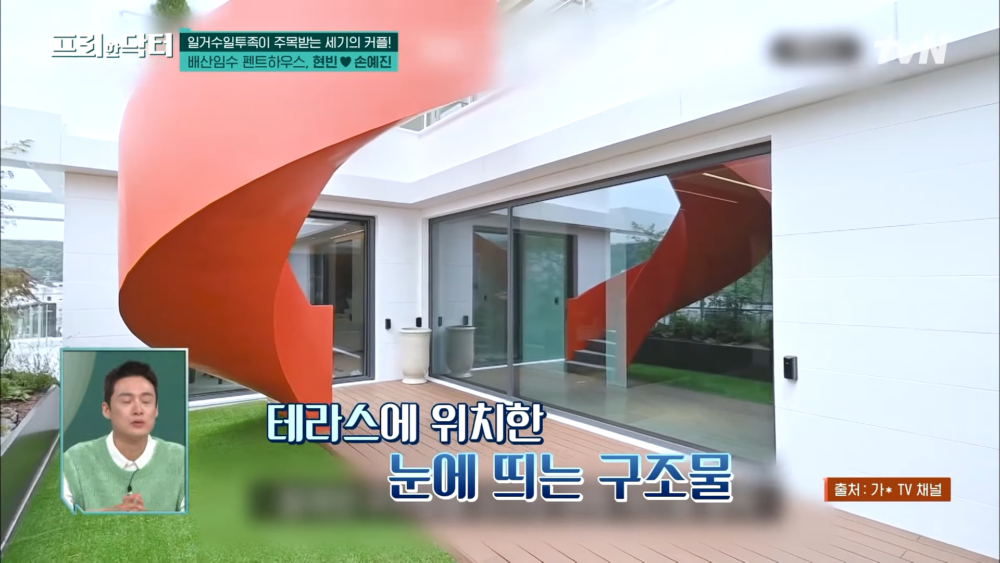 陽台樓梯直通頂樓露台