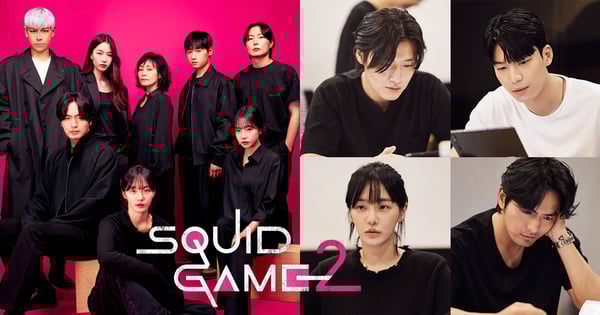 《魷魚遊戲2》主演16人全公開！朴圭瑛、李陣郁、T.O.P新加盟「劇本研讀現場曝光」