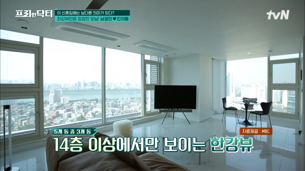 能看到漢江風景的視野