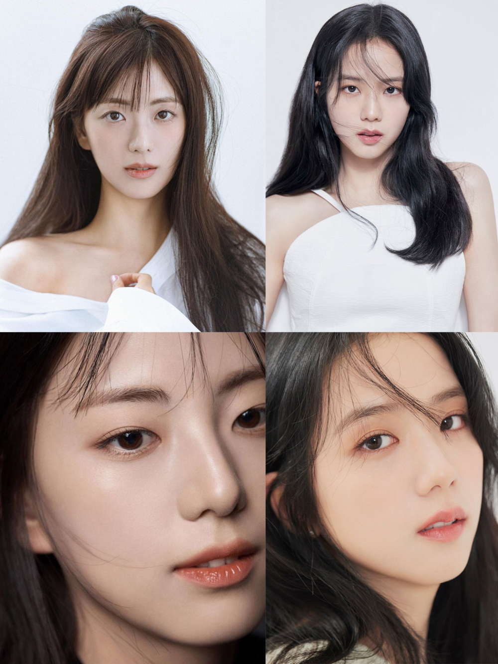 Jiyoon與Jisoo的公式照