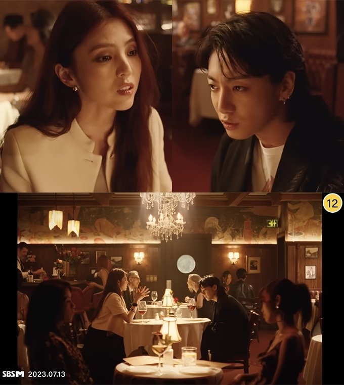 由柾國與韓韶禧主演〈Seven〉MV預告公開