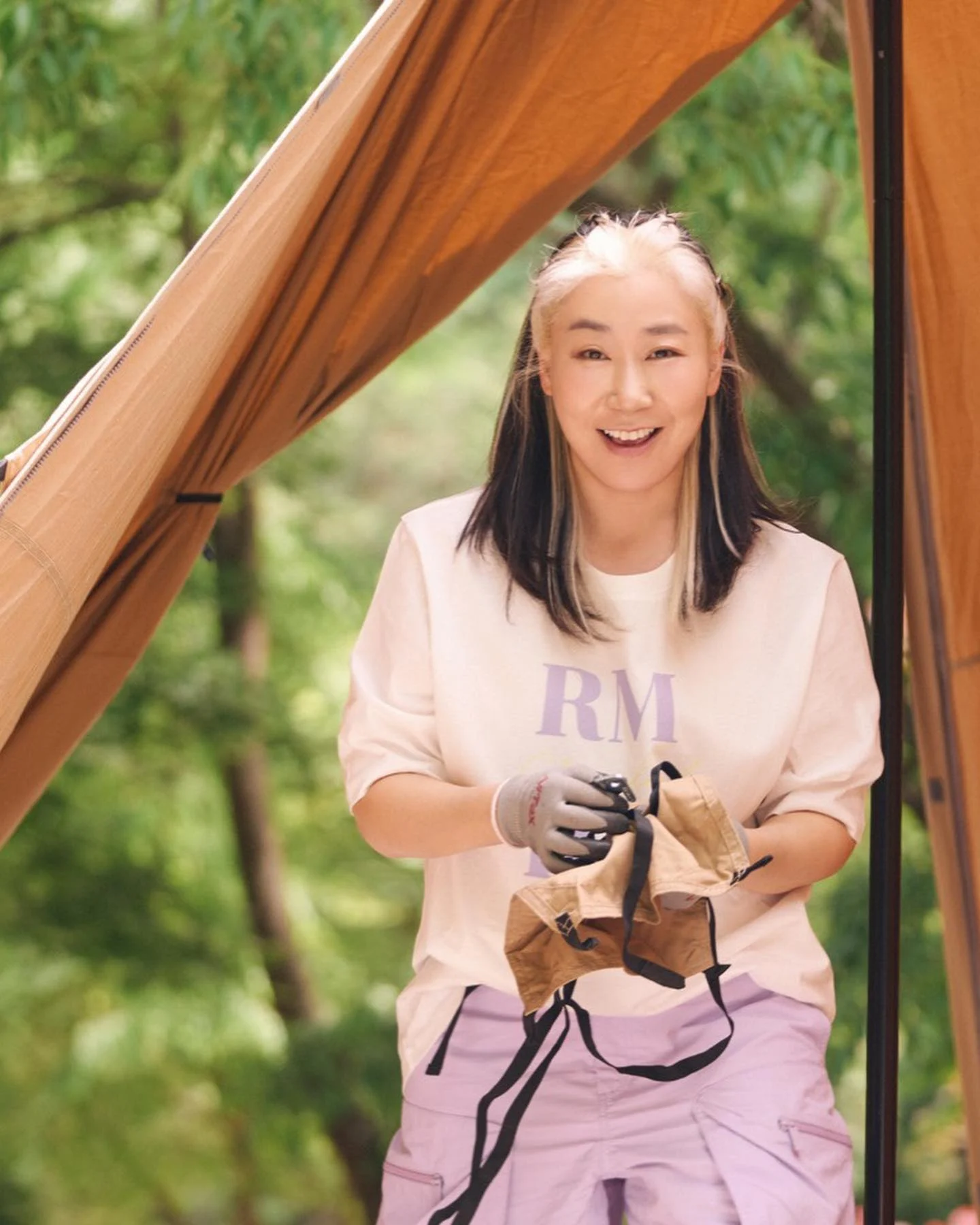 羅美蘭挑染髮型超有個性