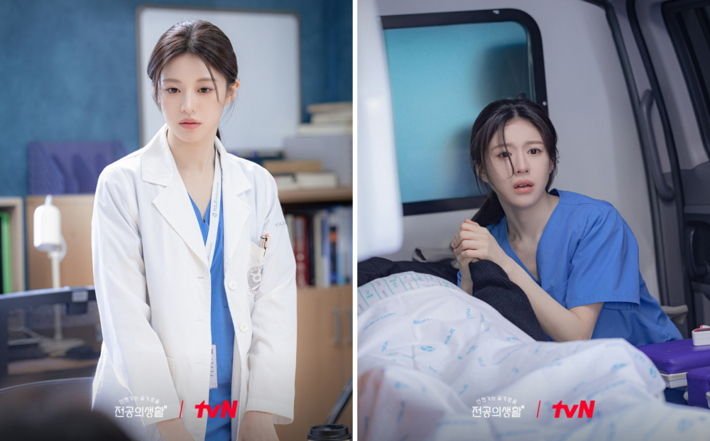 高允貞在飾演鐘路律帝醫院婦產科第1年住院醫生「吳怡瑛」