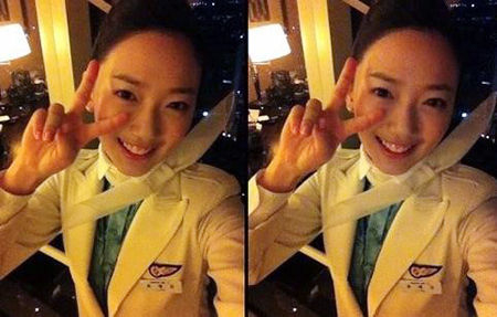 表藝珍原先是一名乘務員