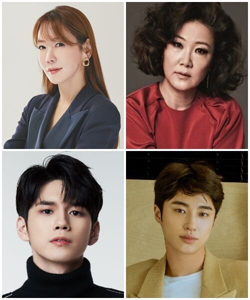 金延恩、金海淑、邕聖祐、邊佑錫