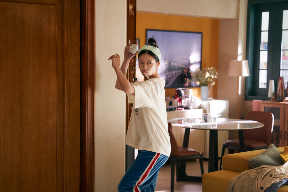 庭沼珉展現了許多搞笑演技