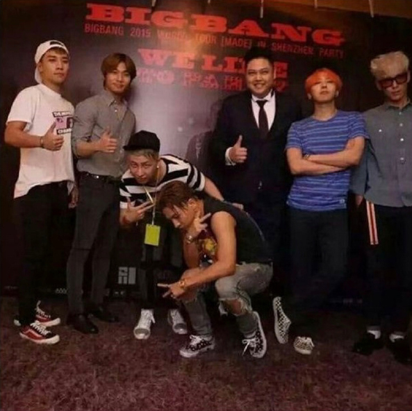 網友分享「很少人見過的BIGBANG照片」