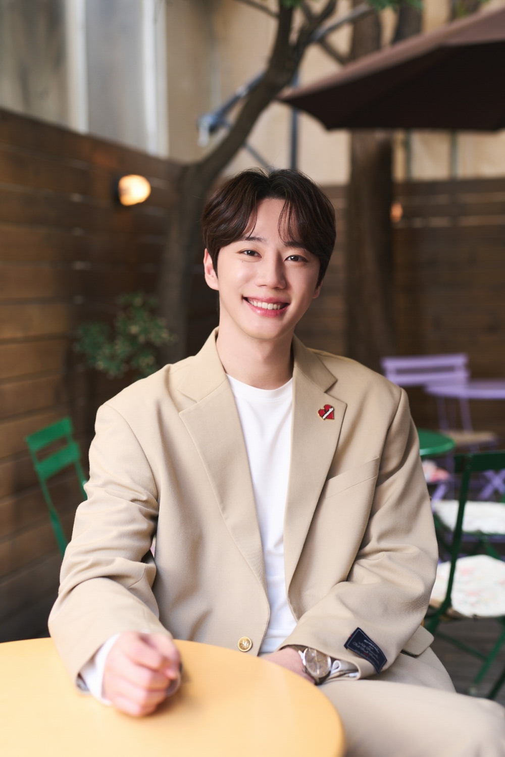 現實生活的他是個熱心市民